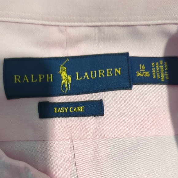 Ralph Lauren Light Pink Dress Shirt - Picture 8 of 8